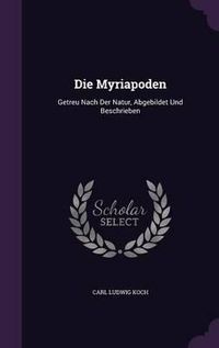 Cover image for Die Myriapoden: Getreu Nach Der Natur, Abgebildet Und Beschrieben