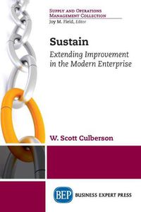 Cover image for Sustain: Extending Improvement in the Modern Enterprise