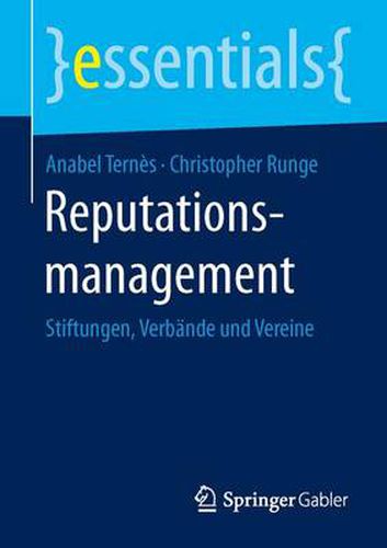 Cover image for Reputationsmanagement: Stiftungen, Verbande und Vereine