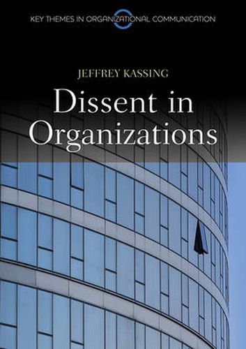 Cover image for Dissent in Organizations