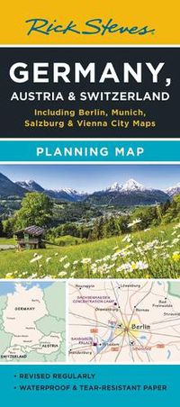 Cover image for Rick Steves Germany, Austria & Switzerland Planning Map
