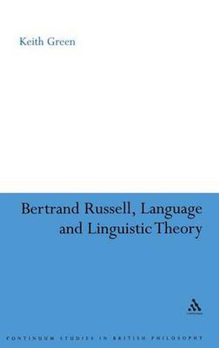 Bertrand Russell, Language and Linguistic Theory