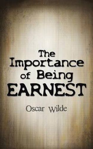 Cover image for The Importance of Being Earnest