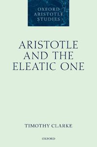 Cover image for Aristotle and the Eleatic One