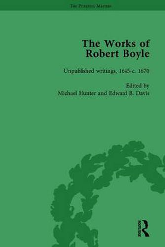 Cover image for The Works of Robert Boyle, Part II Vol 6