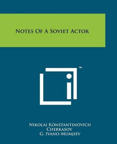 Cover image for Notes of a Soviet Actor