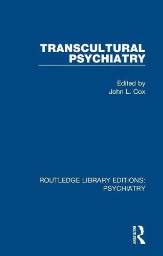 Cover image for Transcultural Psychiatry