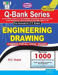 Cover image for Q - Bank Engg. Drawing (Mcqs With Key)