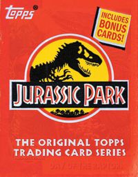 Cover image for Jurassic Park: The Original Topps Trading Card Series