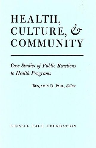 Health Culture and Community