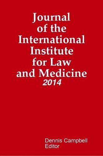 Cover image for Journal of the International Institute for Law and Medicine