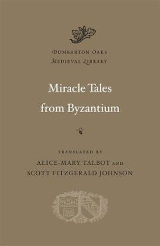 Cover image for Miracle Tales from Byzantium