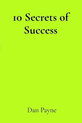 Cover image for 10 Secrets of Success