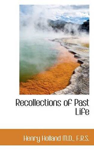 Cover image for Recollections of Past Life