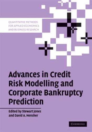 Cover image for Advances in Credit Risk Modelling and Corporate Bankruptcy Prediction