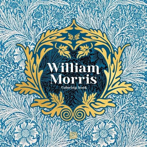 Cover image for William Morris Coloring Book