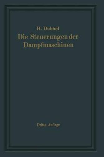 Cover image for Die Steuerungen Der Dampfmaschinen