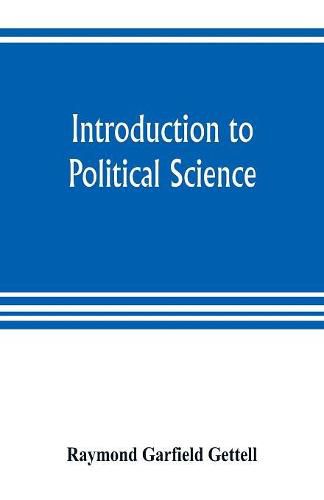 Cover image for Introduction to political science