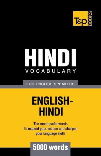 Cover image for Hindi vocabulary for English speakers - 5000 words