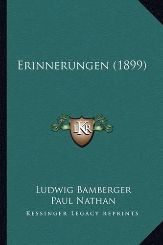 Cover image for Erinnerungen (1899)