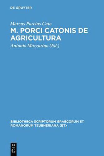 De Agri Cultura CB