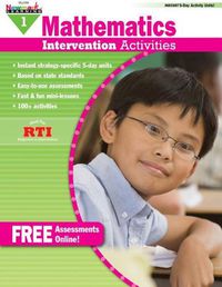Cover image for Mathematics Intervention Activities Grade 1 Book Teacher Resource
