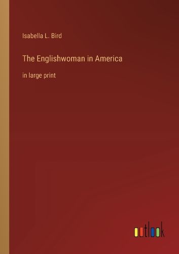Cover image for The Englishwoman in America
