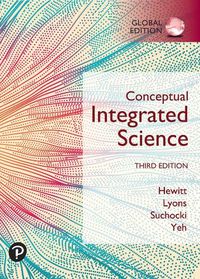 Cover image for Conceptual Integrated Science, Global Edition