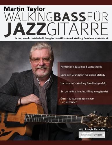 Cover image for Martin Taylor Walking Bass fu&#776;r Jazzgitarre