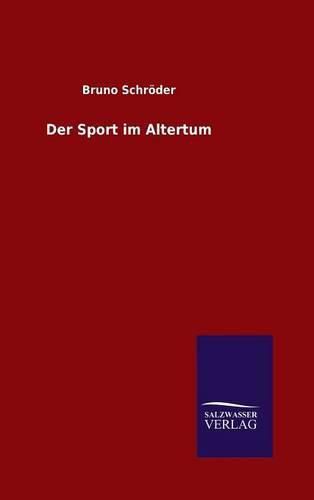 Cover image for Der Sport im Altertum