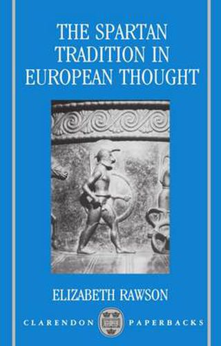 Cover image for The Spartan Tradition in European Thought