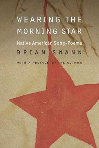 Cover image for Wearing the Morning Star: Native American Song-Poems