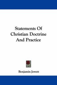 Cover image for Statements of Christian Doctrine and Practice