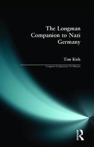 Cover image for The Longman Companion to Nazi Germany