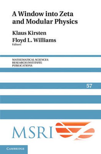 Cover image for A Window into Zeta and Modular Physics