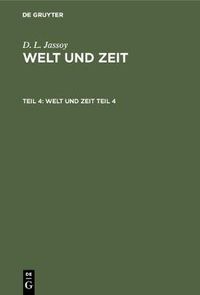 Cover image for Welt und Zeit