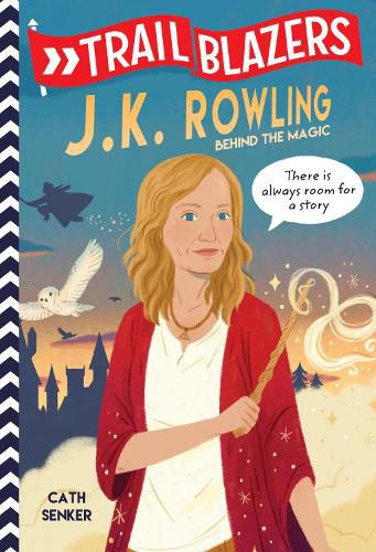 Cover image for Trailblazers: J.K. Rowling: Behind the Magic