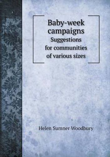 Cover image for Baby-week campaigns Suggestions for communities of various sizes