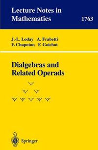 Cover image for Dialgebras and Related Operads