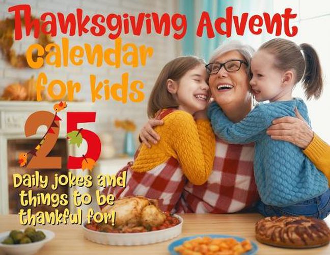 Cover image for Thanksgiving advent calendar book for kids