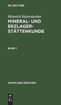 Cover image for Sammlung Goeschen Mineral- und Erzlagerstattenkunde