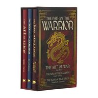 Cover image for The Path of the Warrior Ornate Box Set: The Art of War, the Way of the Samurai, the Book of Five Rings