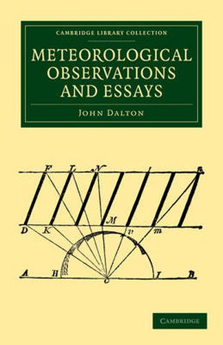 Cover image for Meteorological Observations and Essays