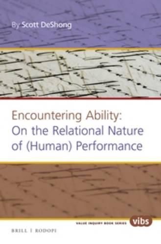 Cover image for Encountering Ability: On the Relational Nature of (Human) Performance