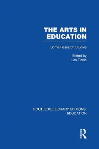 Cover image for The Arts in Education: Some Research Studies