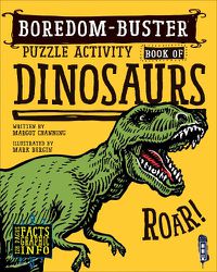 Cover image for Boredom Buster Puzzle Activity Book of Dinosaurs