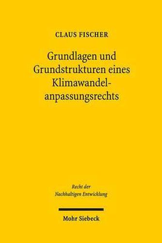 Cover image for Grundlagen und Grundstrukturen eines Klimawandelanpassungsrechts