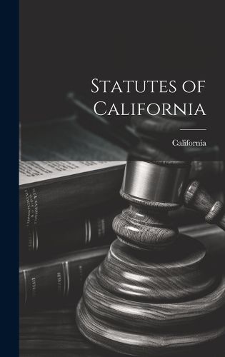 Cover image for Statutes of California