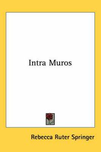 Cover image for Intra Muros