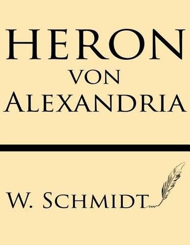 Cover image for Heron Von Alexandria